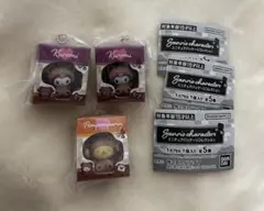 サンリオ　ミニチュアパッケージコレクション　めじるしチャーム他　4つ