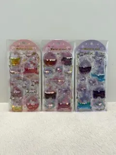 ウォーターインシール　サンリオ　キティ・マイメロ・クロミ 3点セット
