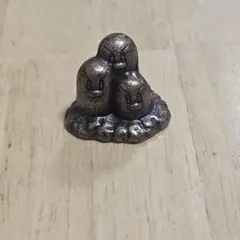 ポケモン メタルコレクション ダグトリオ ブロンズ 当時物
