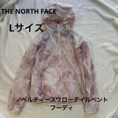 【美品】THE NORTH FACE ノベルティースワローテイルベントフーディL
