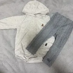 POLO baby ベビー服　ロンパース　長袖　レギンス　セット