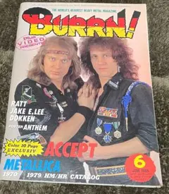 BURRN! 1986年6月・ANTHEM・ビックポスター