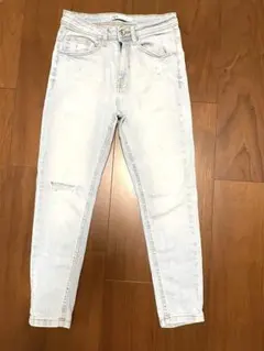 ZARA MAN スキニーデニム ライトブルー