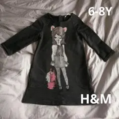 H&M　ワンピース　6-8Y