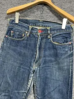 人気 CUNE キューン うさぎリベット ウォッシュ加工デニムパンツ W28のサムネイル