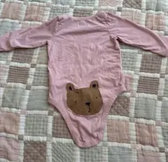 baby GAP くま アップリケ ロンパース　70cm