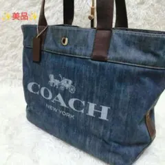coach トートバッグ