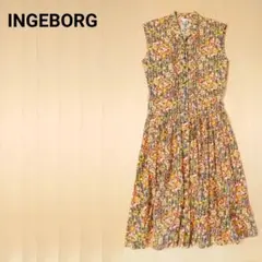 2026年最新】INGEBORG レディース ノースリーブ シャツワンピースの