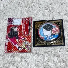 孤爪研磨　ハイキュー　バースデー　アクリルスタンド　缶バッジ　2点セッド
