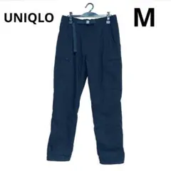 ユニクロ ヒートテックウォームイージーパンツ 暖パン裏フリース （M）黒