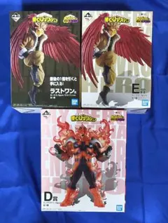 ヒロアカ　フィギュア　ホークス、エンデヴァー②