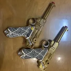 な*☆様 Luger P08 ゴールドモデル トイガン 2丁セット - メルカリ