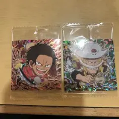ワンピースウエハースシール　ロジャー　白ひげ