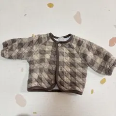 キルティングチェック柄ジャケット