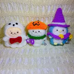 【しろたんぽてぽてマスコット用】ハロウィンセット（オーダー）niro様専用ページ