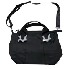 美品 ear papillonner 2way 樹脂パーツ ショルダーバッグ S