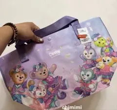 香港ディズニーランド　ダッフィーフレンズショッピングバッグ46*19*26
