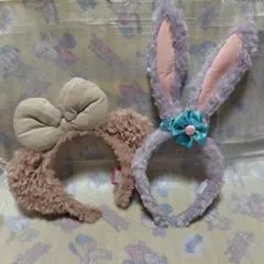 東京ディズニーシー　シェリーメイ＆ステラ・ルー　カチューシャ