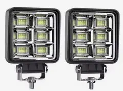 4個セット 144w 44連 LED ワークライト 12V/24V 作業灯 - メルカリ