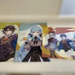 セブンイレブン限定 ホロライブA4クリアファイル6枚セット