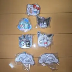 サンリオキャラクターズ パッケージチャーム 7個セット