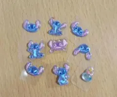ボンボンドロップシールミニ★スティッチ おすそわけ