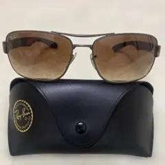 Ray-Ban サングラス シルバー ブラウンレンズ