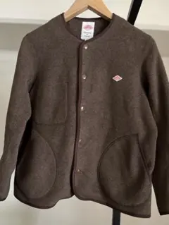 DANTON ダントン　ノーカラーフリース　ジャケット size36