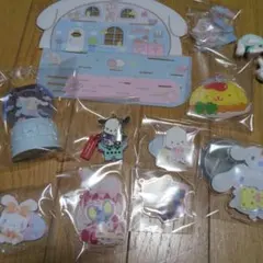 산리오 キャラクターズ アクリルスタンド 열쇠 고리 묶음 판매