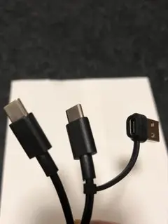 2in1ケーブル(C→A変換アダプタ付) 1m