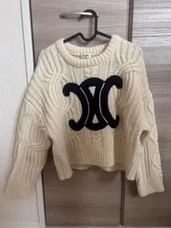 CELINE セリーヌ ボーダーニット クロップ丈 XS - メルカリ