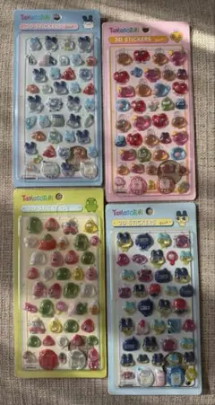 千惠美様専用　ボンボンドロップシール 風 たまごっち シール　4枚セット3点