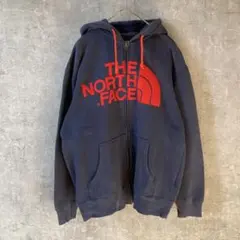 THE NORTH FACE スウェットパーカー 刺繍ロゴ　Lサイズ