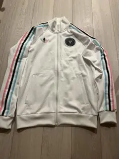 極美品】adidas インテル・マイアミ トラックジャケット - メルカリ