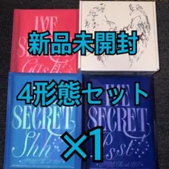 IVE トレカ アルバム SECRET 新品未開封 4形態セット ×1 ⑩