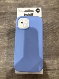 【Holdit】シリコン MagSafe iPhoneケース コバルトブルー