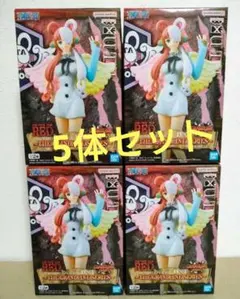 ワンピース FILM RED DXFフィギュア　ウタ 5体 セット