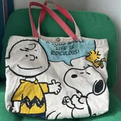 チャーリー・ブラウン スヌーピー トートバッグ