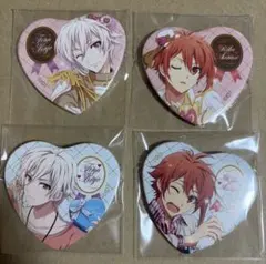 アイドリッシュセブン アイナナ 缶バッジ 七瀬陸 九条天 ハート缶バッジ
