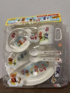 【新品未使用】アンパンマン　ランチプレートセット