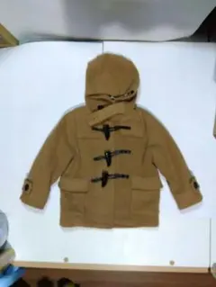 ベージュ フード付きコート