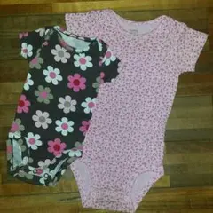 carter's ロンパース ２枚セット