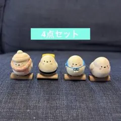 ふぃぐりっぷ ほっかいどーぶつ シマエナガちゃん カプセル 4点セット
