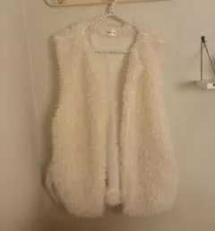 Ambre Neige ボアベスト　アイボリー