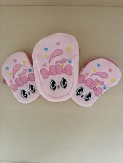 韓国限定　ダイソー　エスターバニー　 ポーチ 大１個 中2個　3個セット　3-3