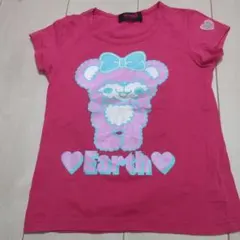 ❤メゾピアノ❤ミミポポ✨みみぽぽ✨平成レトロ✨半袖Tシャツ✨白×ピンク❤ 激レア✨メゾピアノ みみぽぽ 総柄 ピンク 長袖Tシャツ 100 平成レトロ