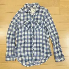 アバクロンビーアンドフィッチ　チェックシャツ　M