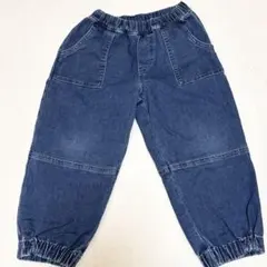 H&M デニムパンツ　98-104cm ブルー