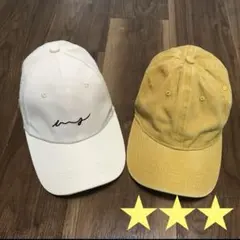 【美品】キャップ2個セット