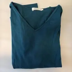 BEAMS LIGHTS Vネック長袖Tシャツ サイズ1 ダークグリーンのサムネイル